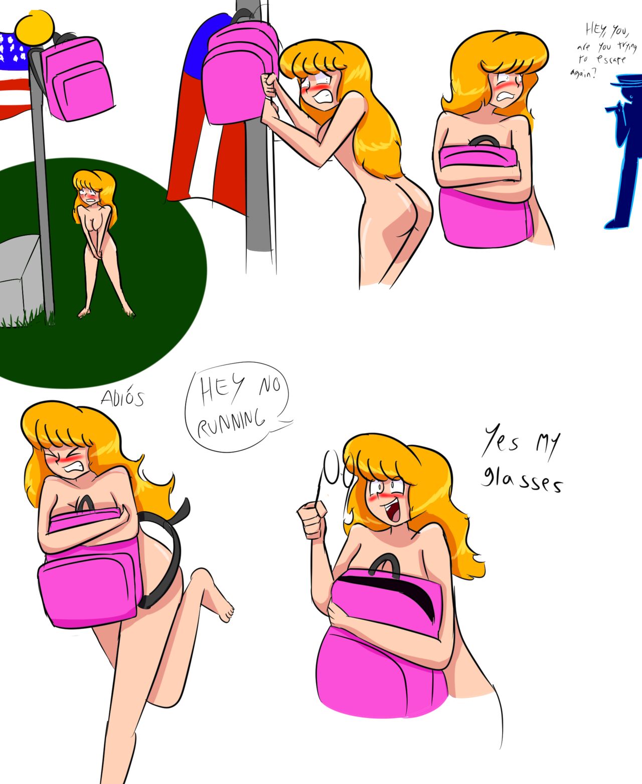 Molly's Naked Punishment page 9 full