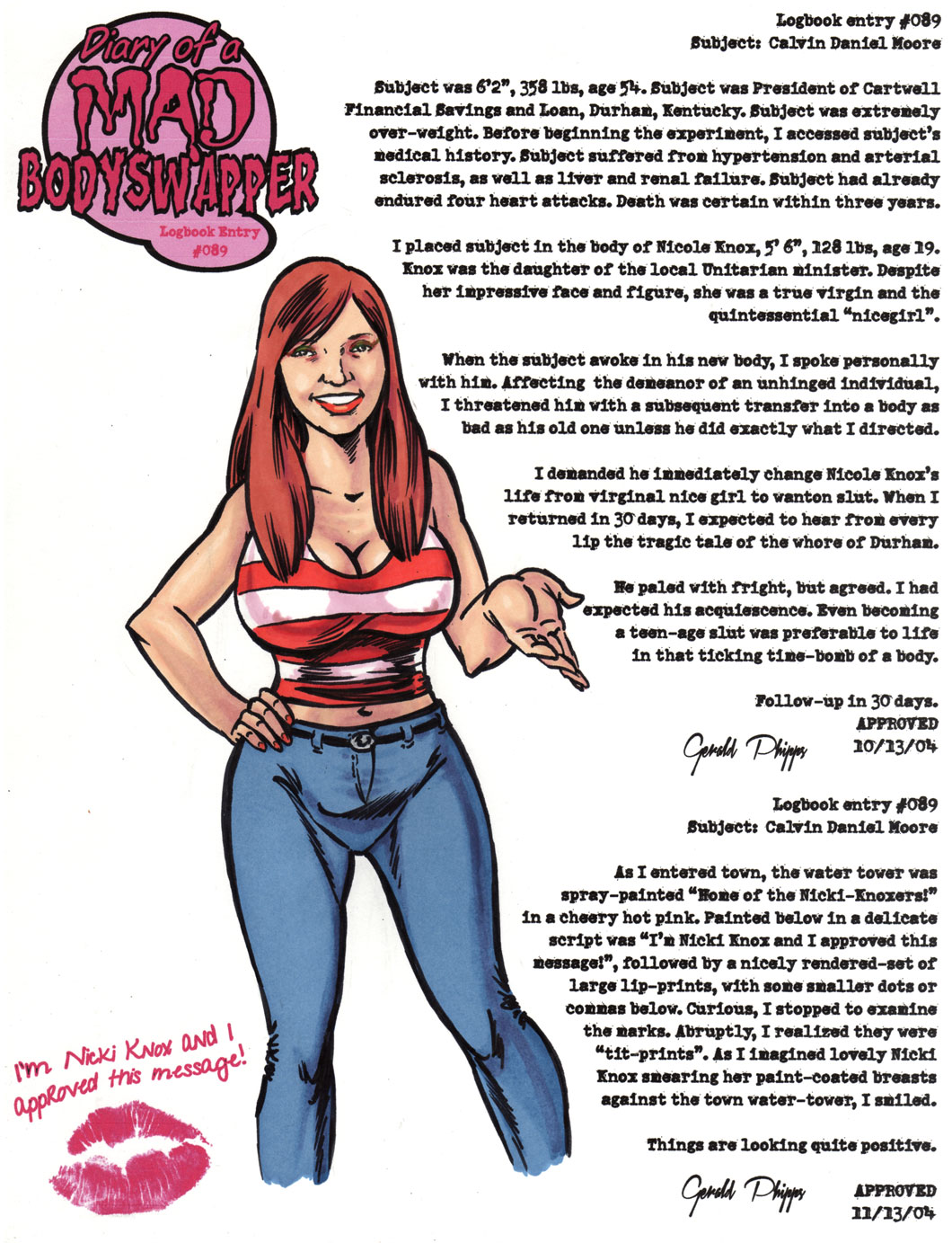 Nicki Knockers page 1 full