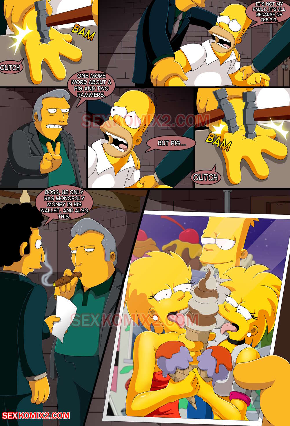 To the planet Orgasmo  SexKomix - english page 3 full