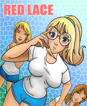 [Pink and Peachy] Red Lace (Original) cover