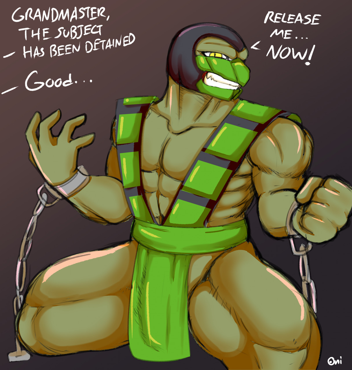 Reptile Chained page 1 full