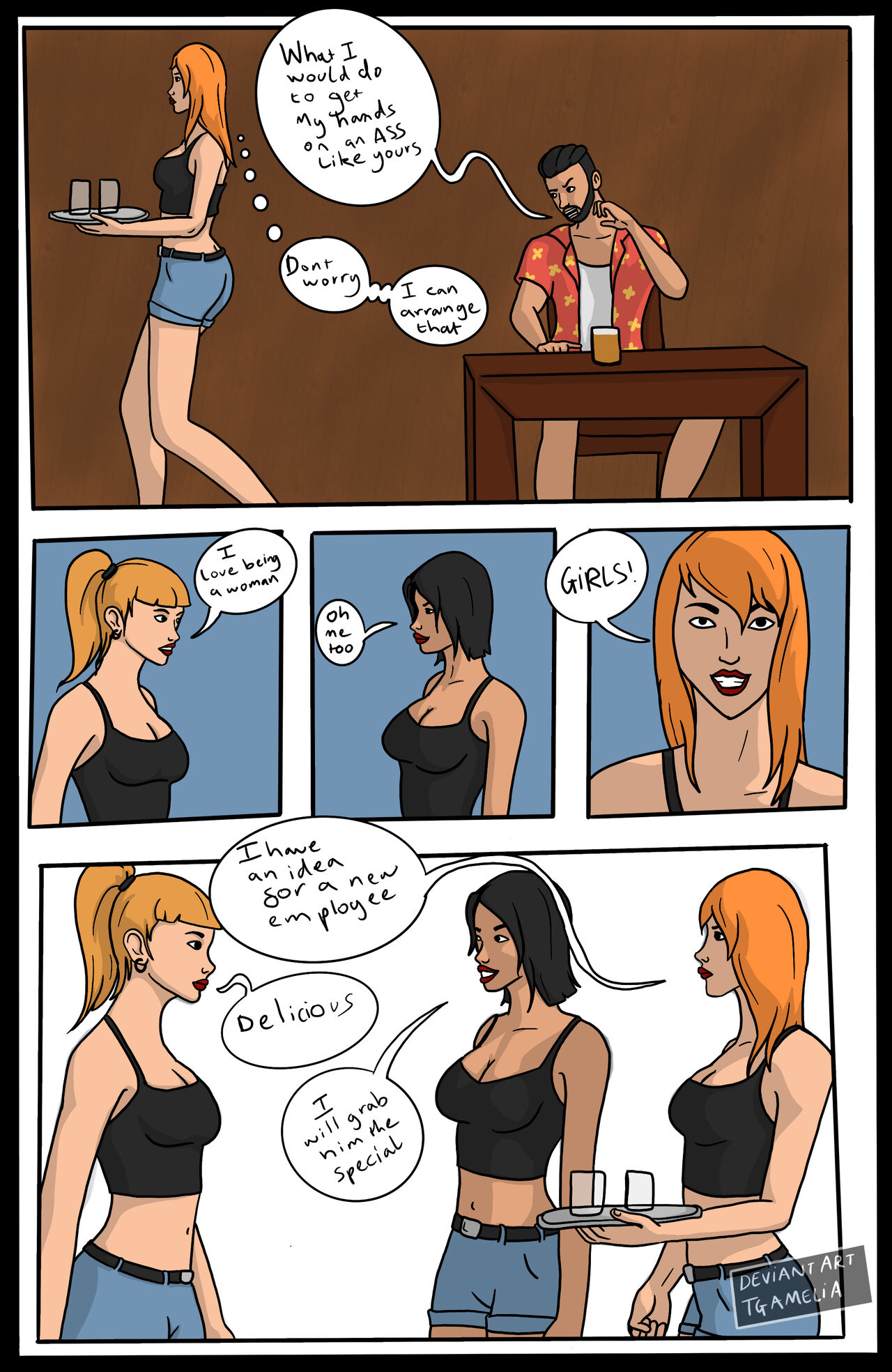 Rude Vacation page 9 full