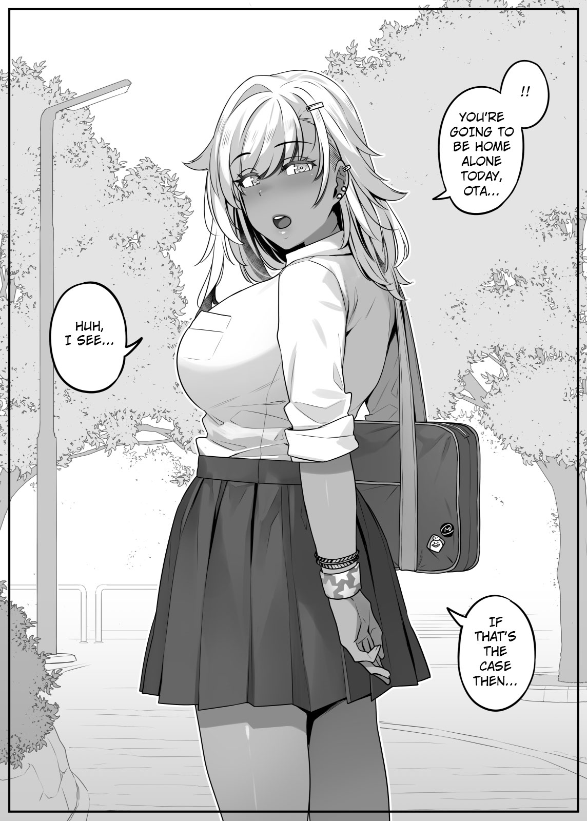 Otaku-kun no Koto ga Daisuki na Kasshoku Gal no Hanashi | The story of a brown gal who loves otaku-kun page 9 full