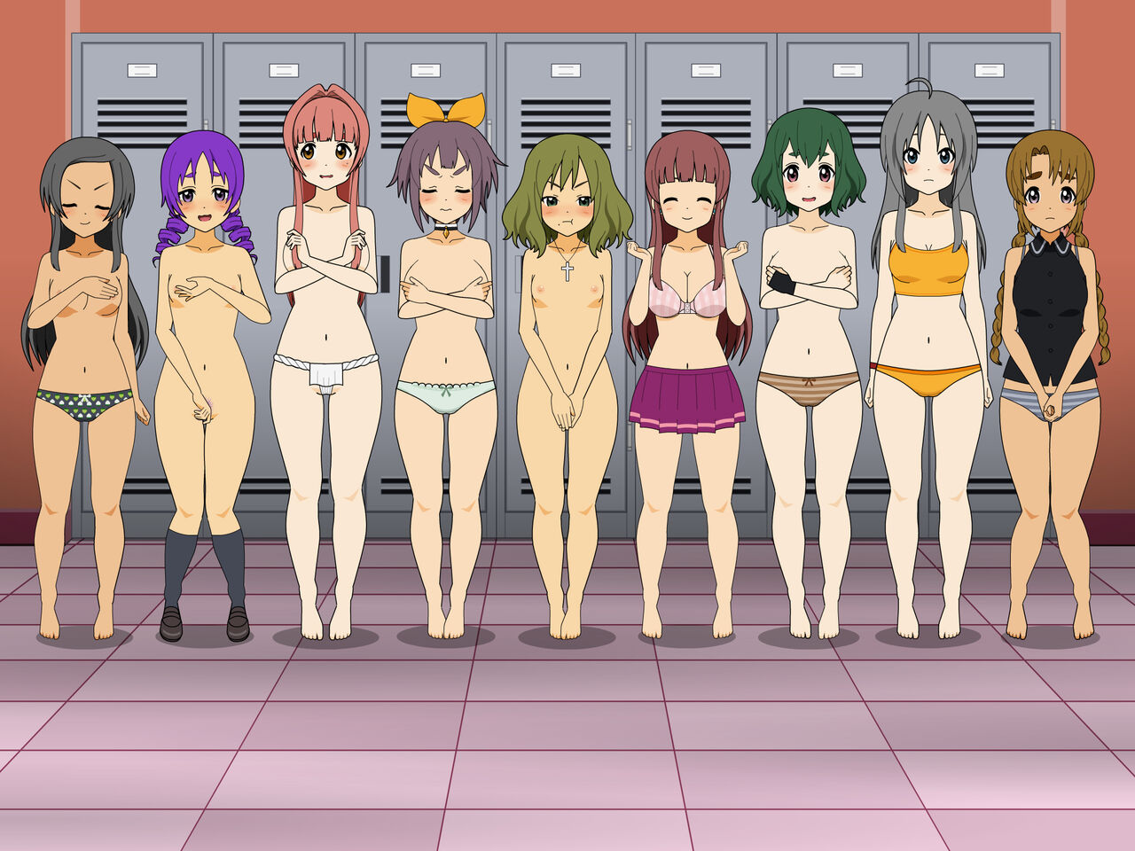Random Girls Strip Game 3 page 12 full
