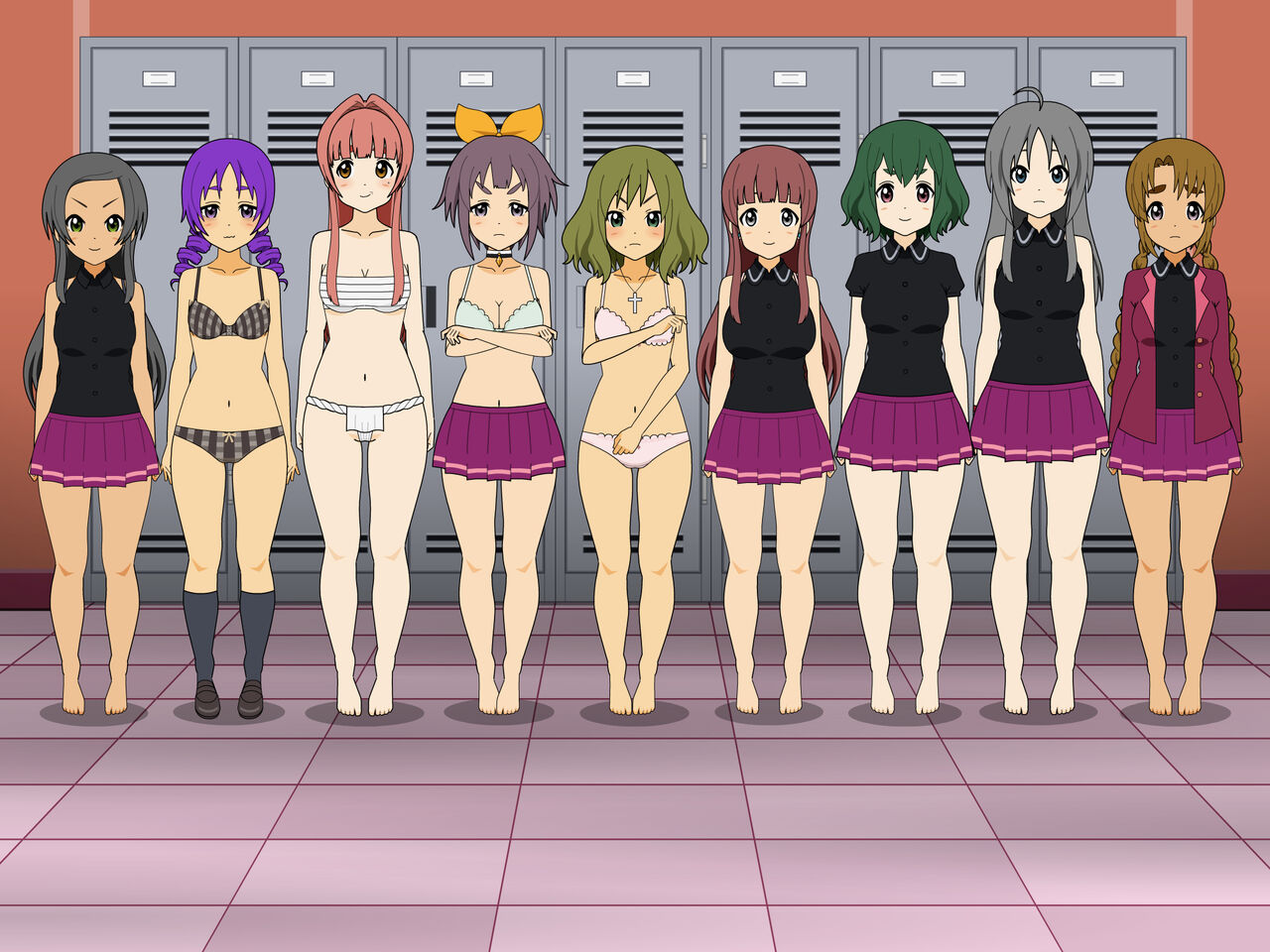 Random Girls Strip Game 3 page 7 full