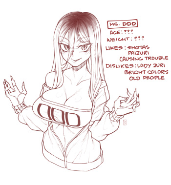 [EKZ] Ms. DDD (OC) cover