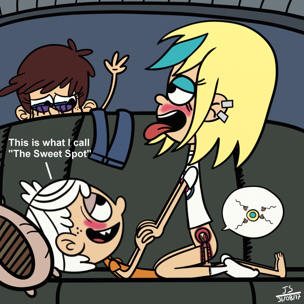 Lincoln Loud's Log Converts Luna's Carpet Eating Waifu, Sam Sharp, To Heterosexuality page 11 full
