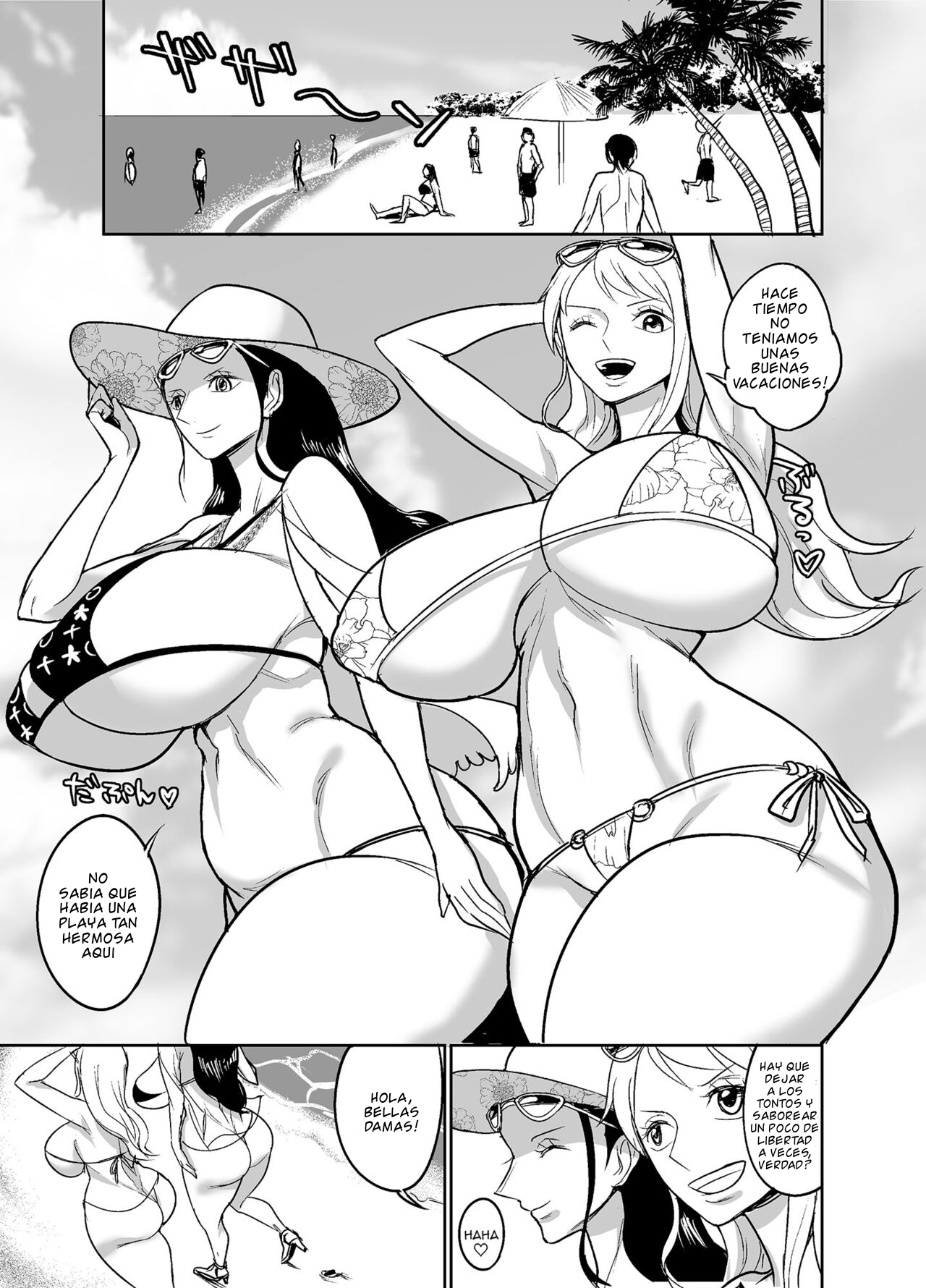 NamiRobi OneShota Vacance page 2 full