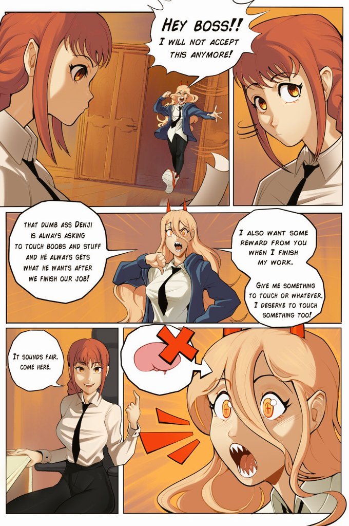 Chainsaw Man Comic page 1 full