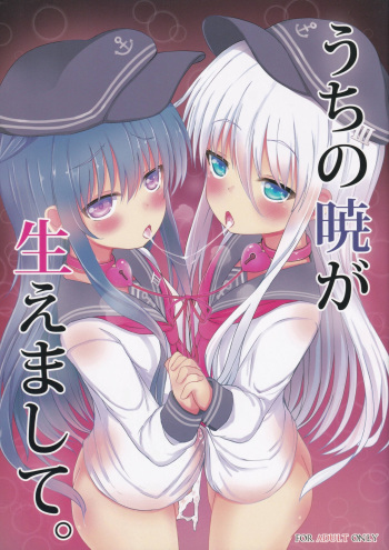 (Houraigekisen! Yo-i! 29Senme) [Mentei Dokoro (Menteiyakuna)] Uchi no Akatsuki ga Haemashite. (Kantai Collection -KanColle-) cover