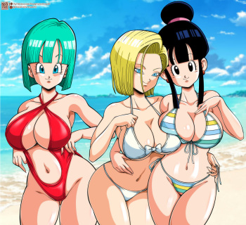 [Fran Fuentes] Summer Milf Edition vol 1 (Dragon Ball Z) cover