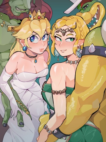 [Differland] Switching Princesses (Super Mario Bros X The Legend of Zelda) cover