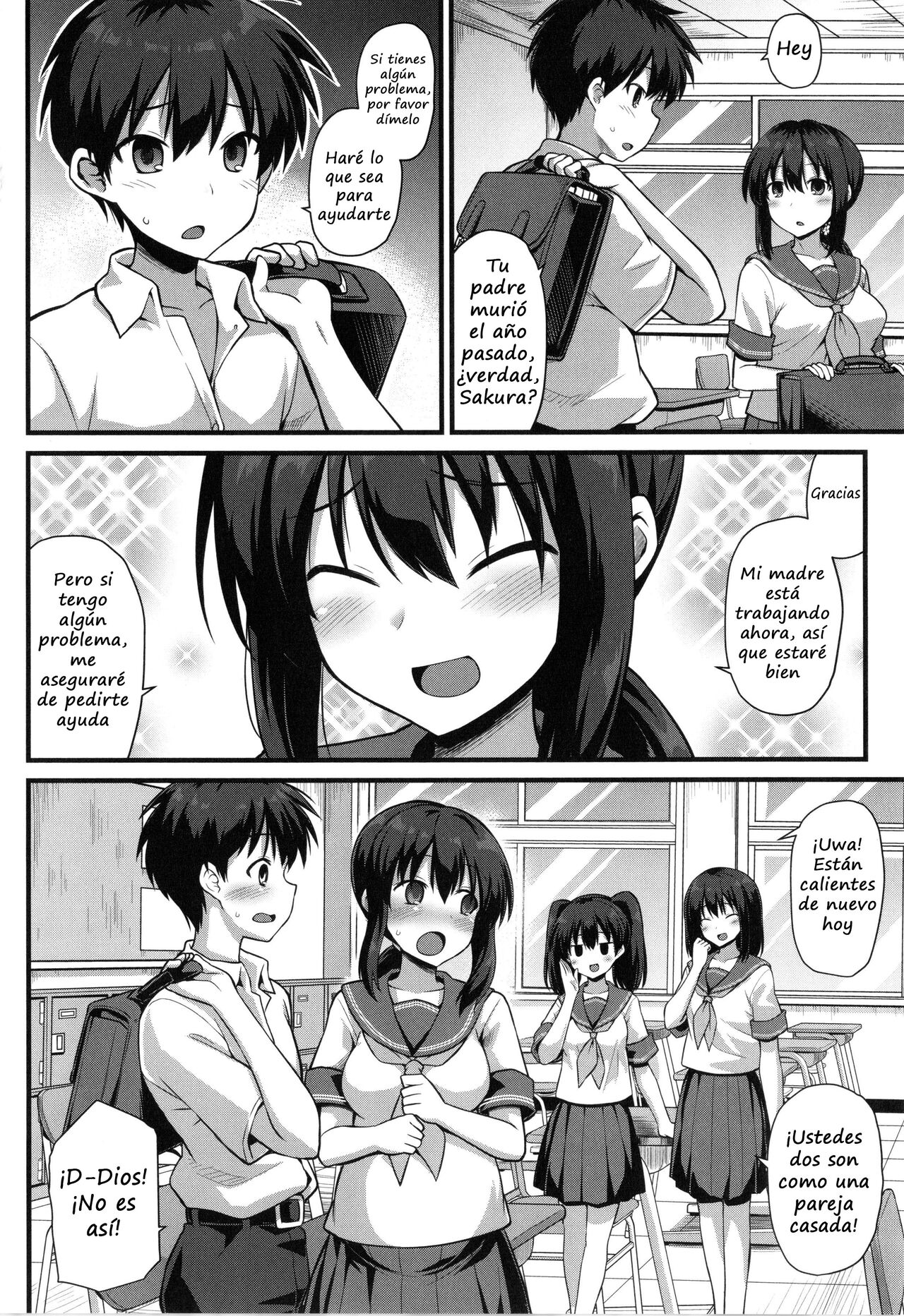 Haramase! Shiawase Oyakodon! page 6 full
