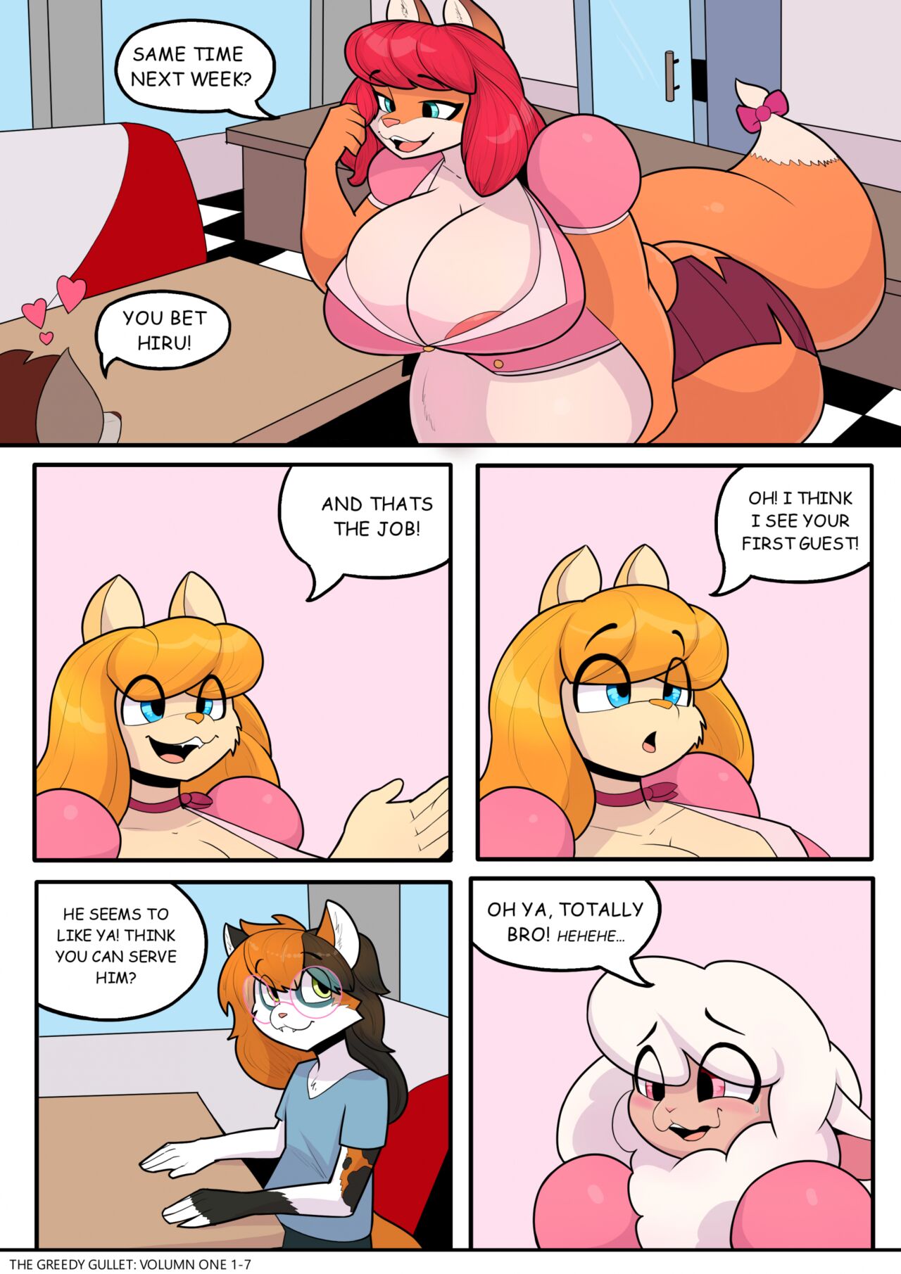 ahobobo The Greedy Gullet Vol:1 page 8 full