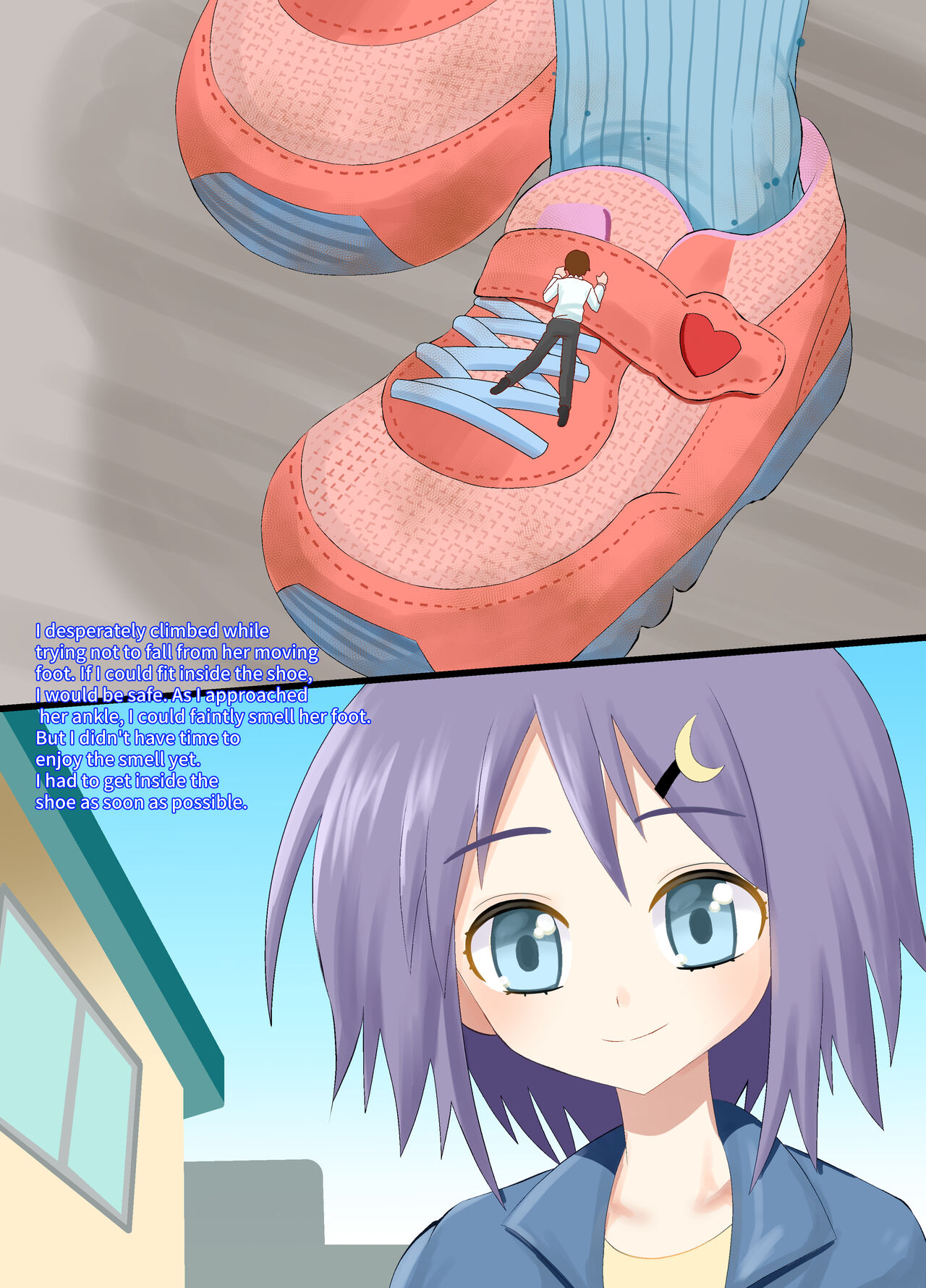 A CG collection of getting smaller and being stepped on by a girl page 6 full