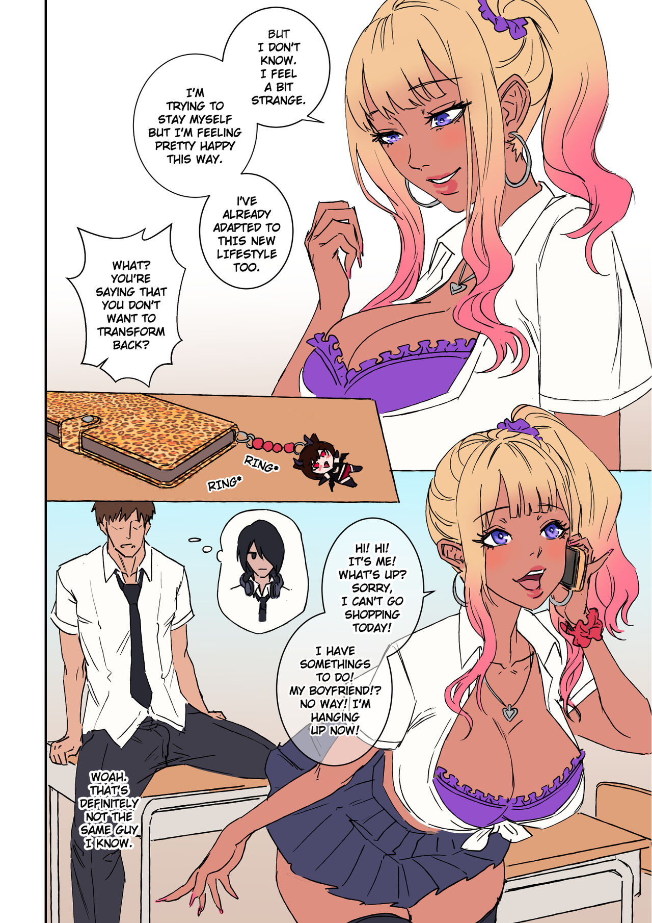 My Shy Best Friend Turned Into a Gal Girl and Wants Me to Fuck Her page 11 full