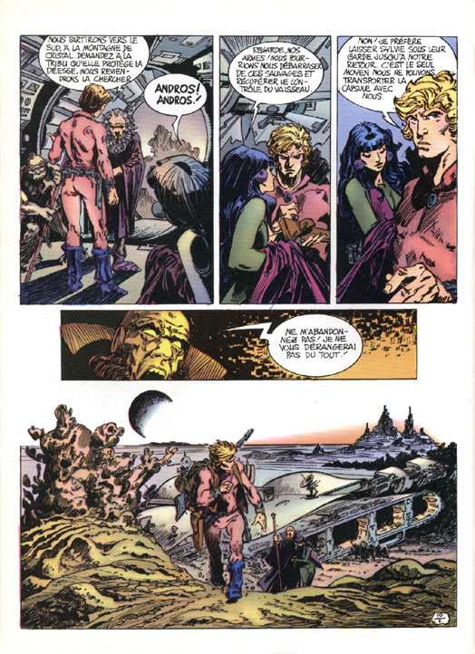 Alfonso Azpiri - Les Survivants de Passe page 10 full