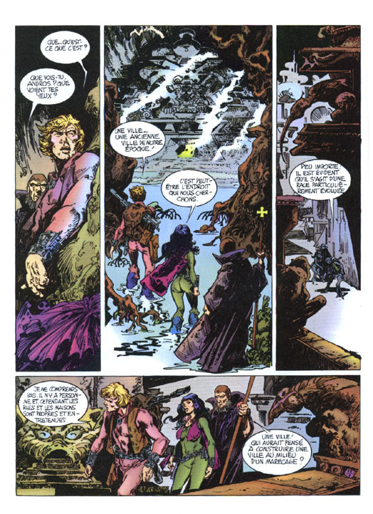 Alfonso Azpiri - Les Survivants de Passe page 12 full