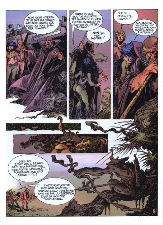 Alfonso Azpiri - Les Survivants de Passe page 6 full