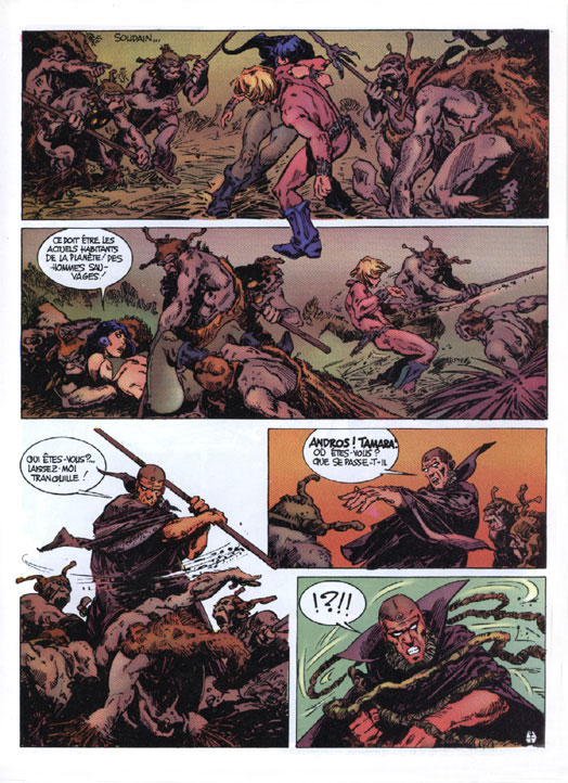 Alfonso Azpiri - Les Survivants de Passe page 7 full