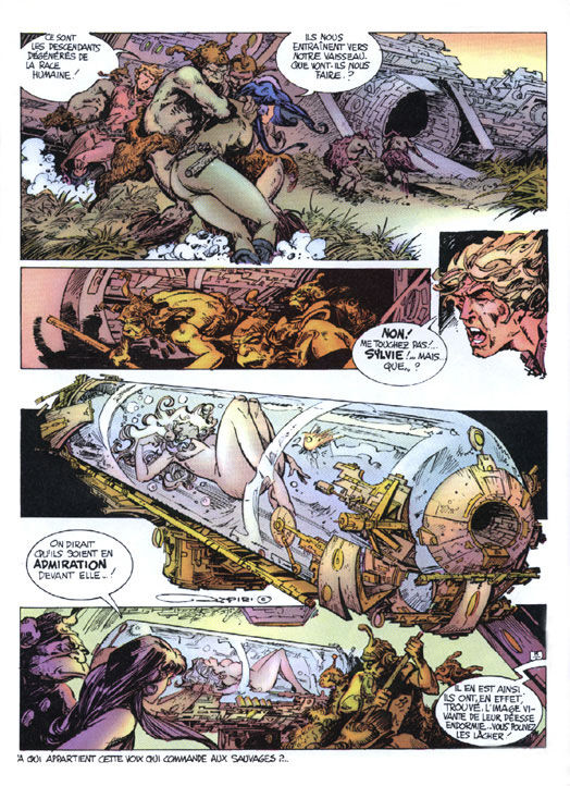 Alfonso Azpiri - Les Survivants de Passe page 8 full