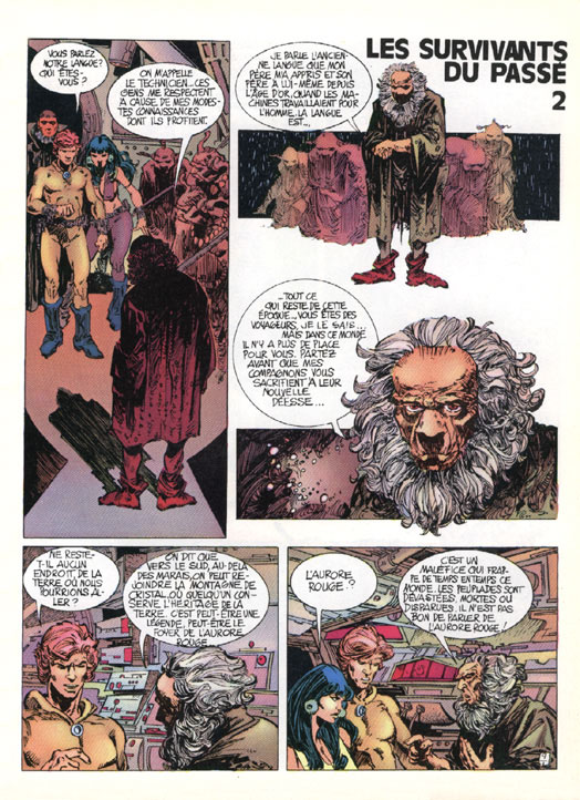 Alfonso Azpiri - Les Survivants de Passe page 9 full