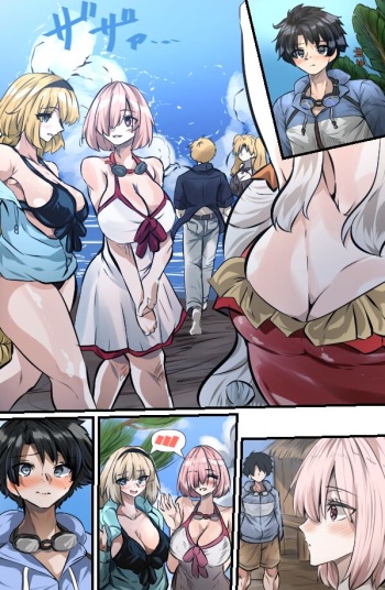 [やなぎえてらす] クレオパトラの夏の特濃特訓❤️(Fate/Grand Order) cover