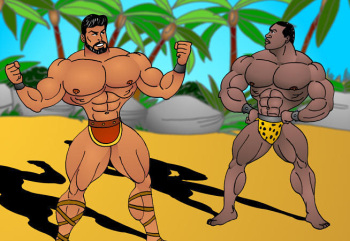 Hercules vs Nguna (by Cacencst) cover