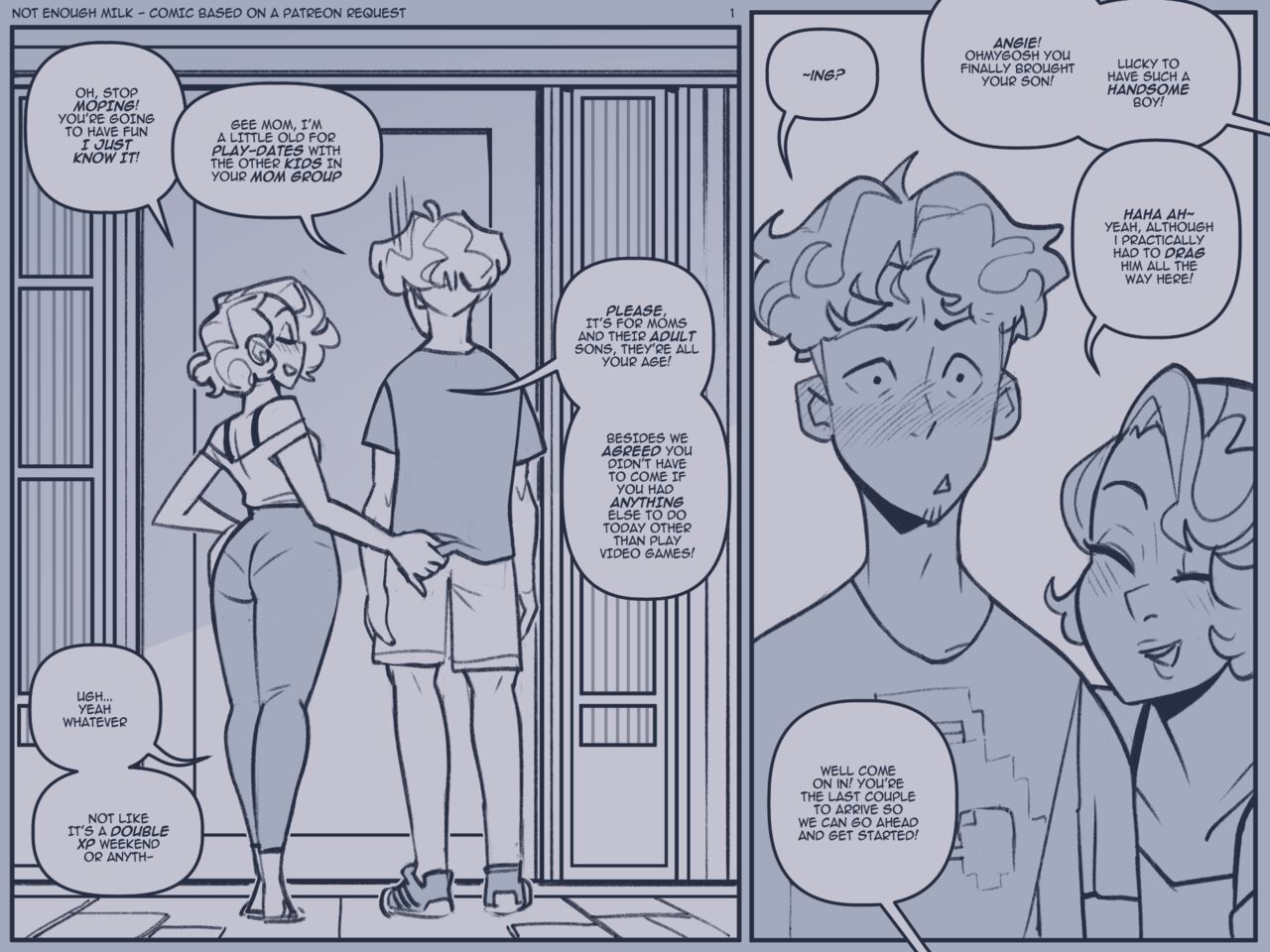 Moms and Sons Club page 1 full
