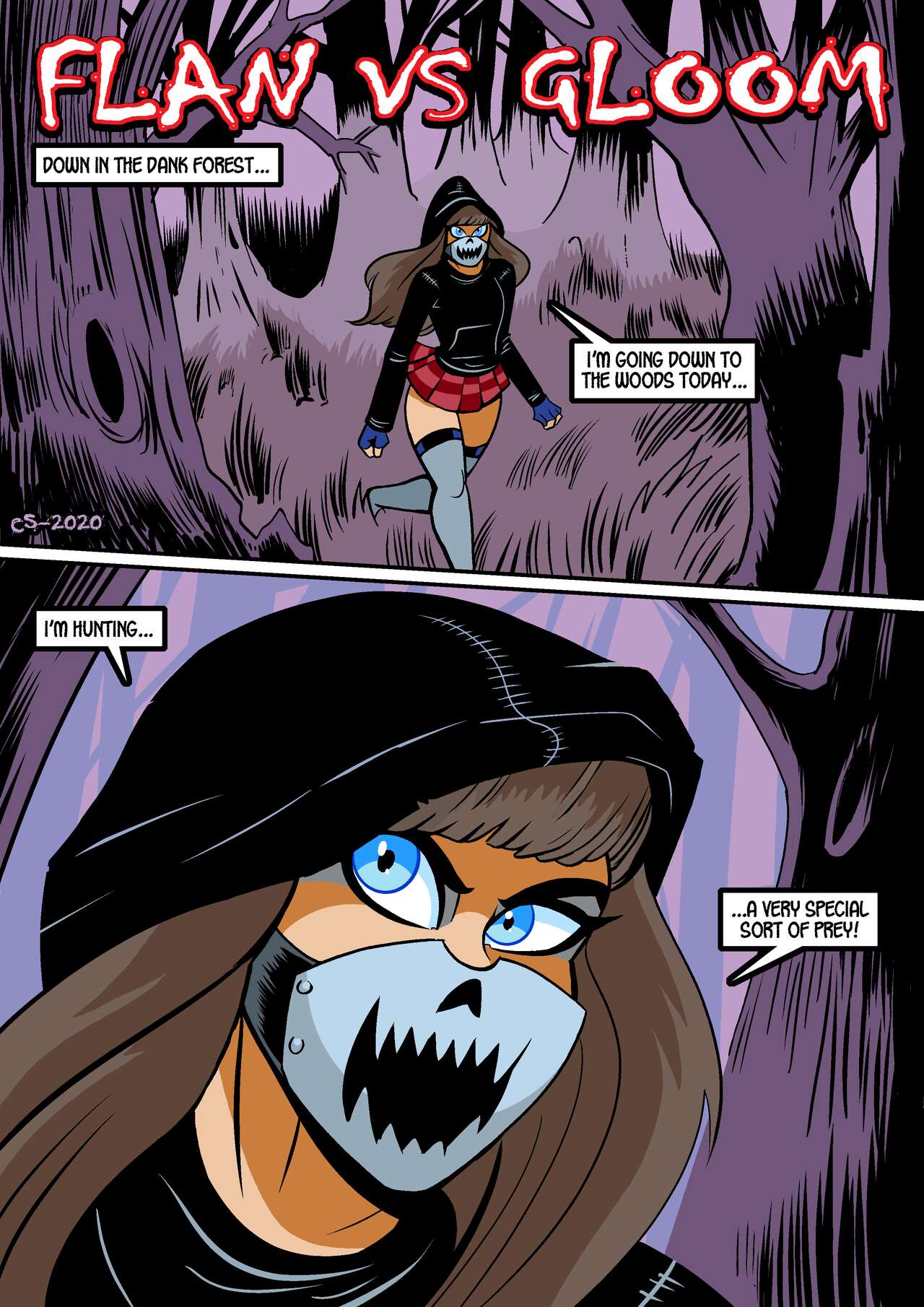 Flan Vs Gloom page 1 full