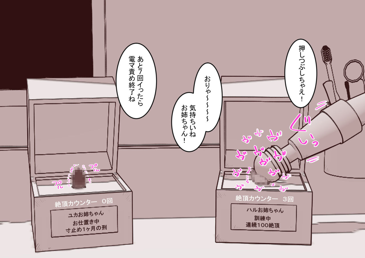 Cli Box ni Batta Onee-chan-tachi no Cli o Ijiri Taosu - Page 10 - Comic Porn  XXX