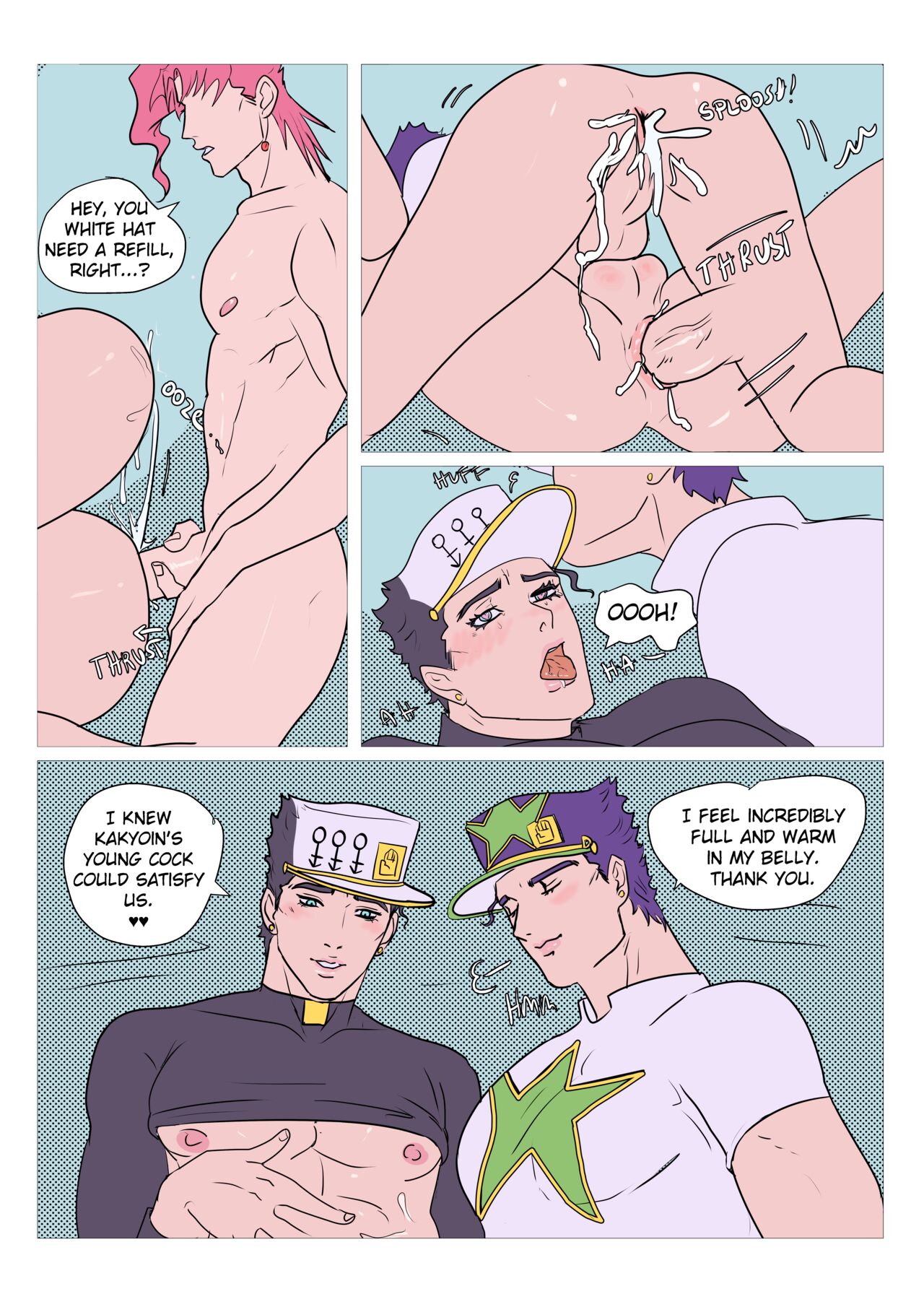 Double dolphin - Jojo's Bizarre Adventure page 10 full
