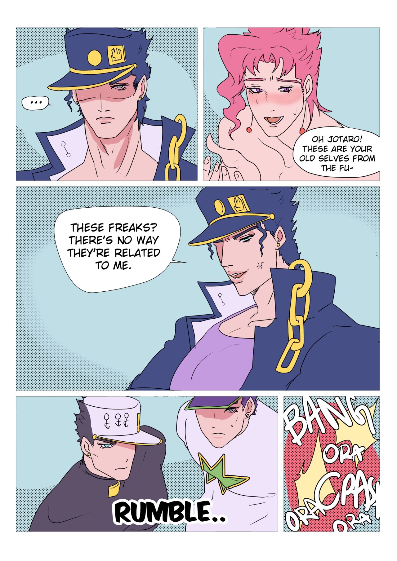 Double dolphin - Jojo's Bizarre Adventure page 12 full