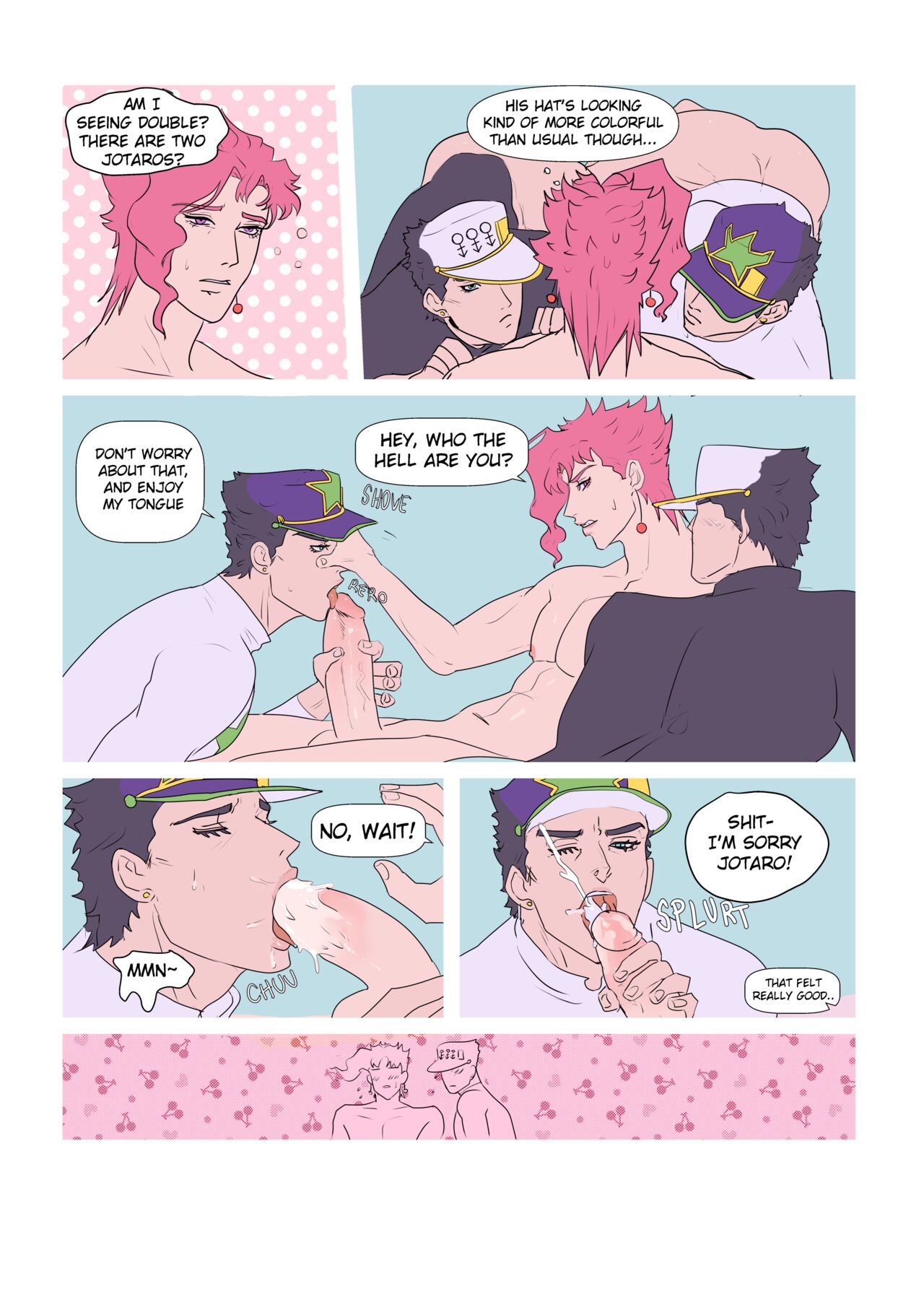 Double dolphin - Jojo's Bizarre Adventure page 4 full