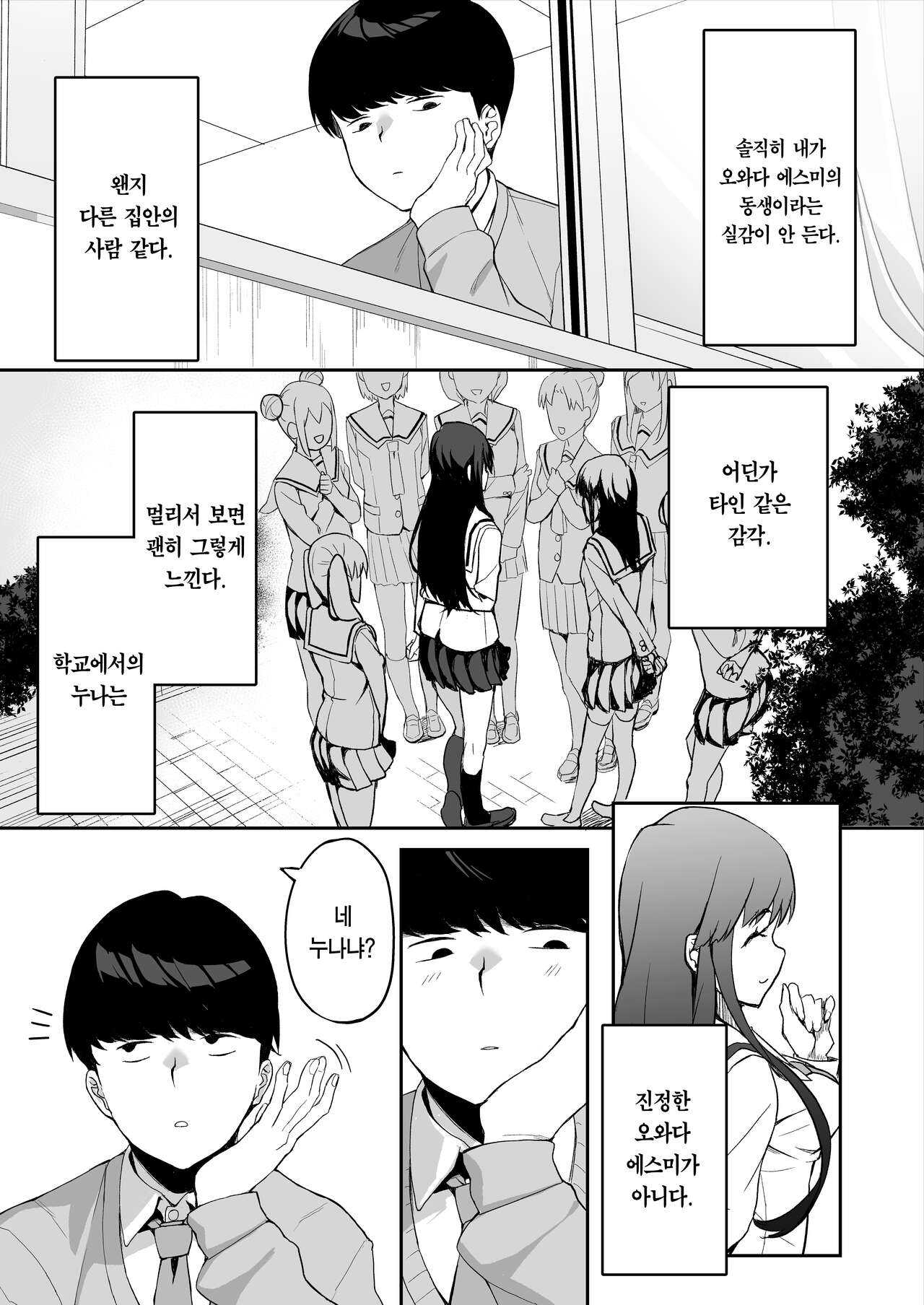 Yuutousei no Nee-san to Honki no Sex de Kyoudai Kankei o Owaraseru Hanashi | 우등생 누나랑 진심으로 섹스해서 남매관계를 끝내버리는 이야기 page 8 full
