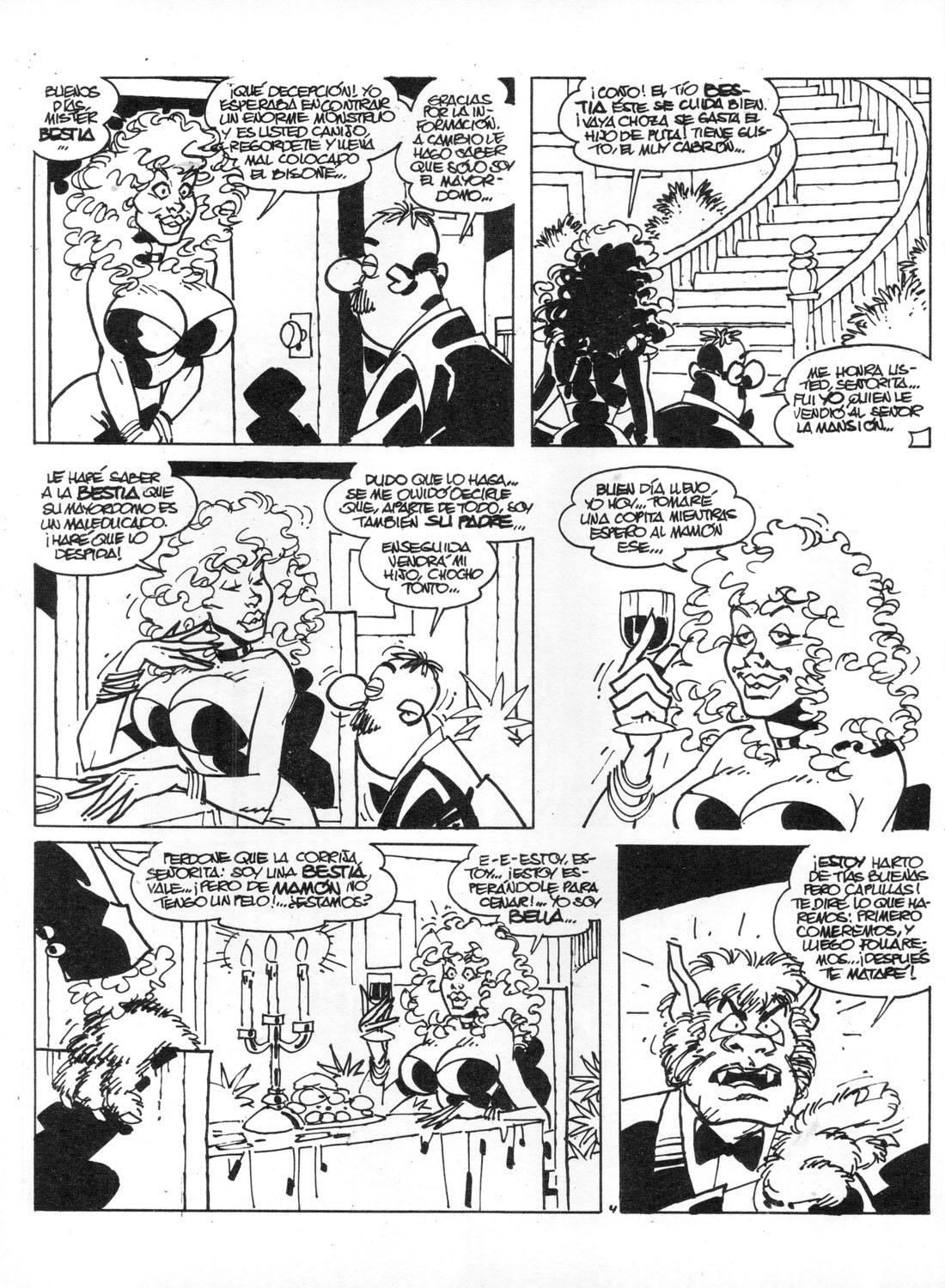 Coleccion El Cuervo N°14 - Las sexystorias tenebrosas de Vampollona page 12 full