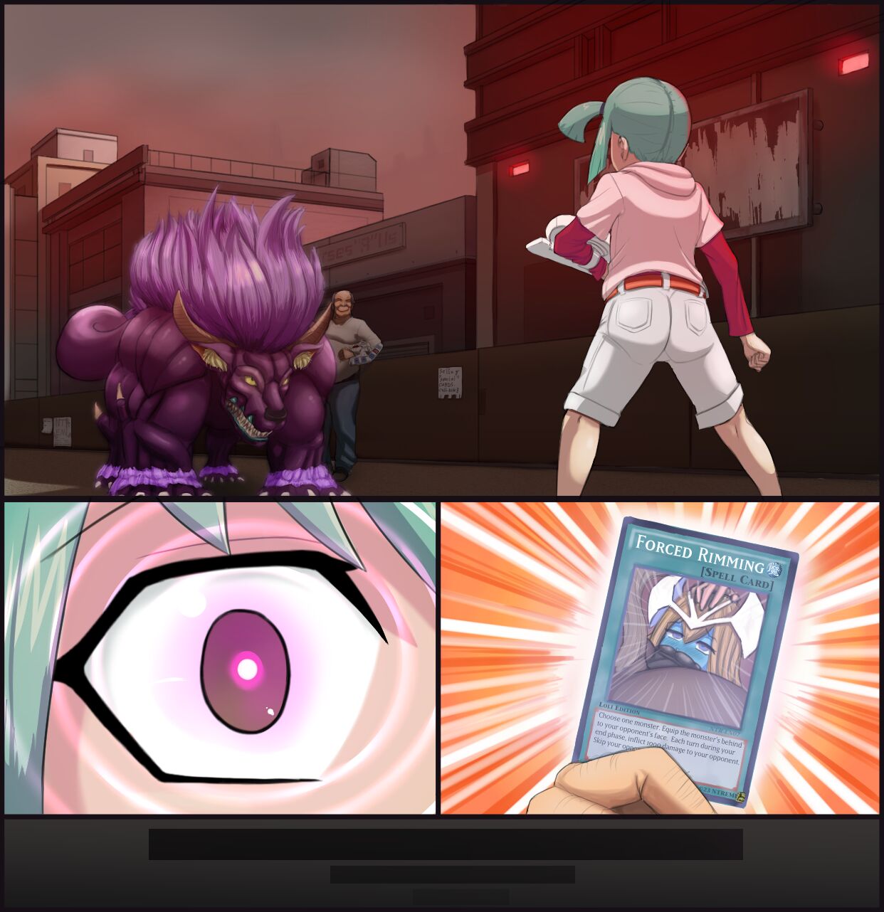 Luna's Naughty Defeat page 1 full
