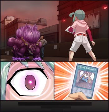 [NTRemi] Luna's Naughty Defeat (Yu-Gi-Oh! 5D's) cover