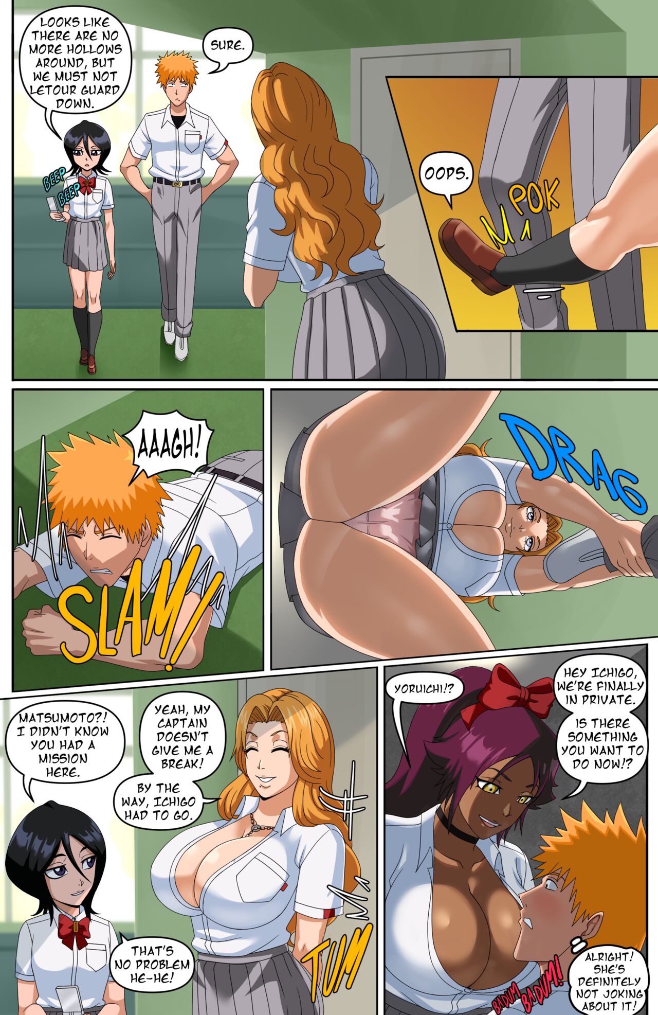 Yoruichi Comic page 6 full