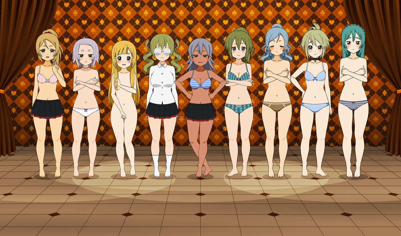Random Girls Strip Game 6 page 9 full