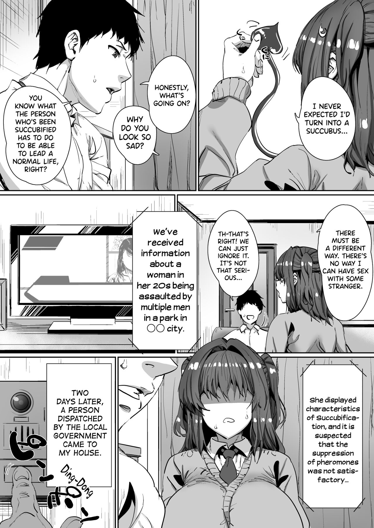 Onnanoko ga Aru Hi Totsuzen Succubus ni Natte Shimau Sekai no Hanashi page 7 full