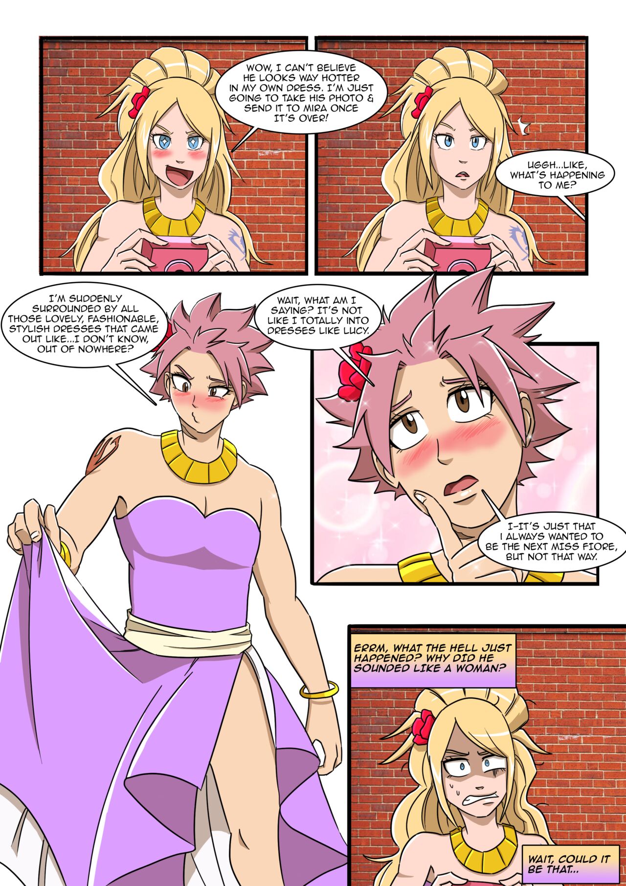 Natsu´s forced Shoot page 10 full