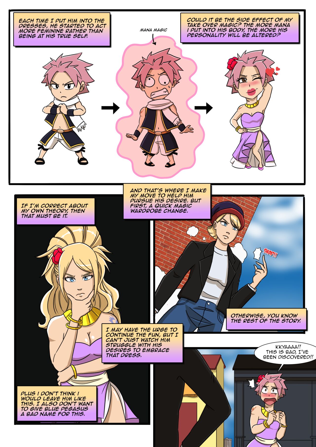 Natsu´s forced Shoot page 11 full