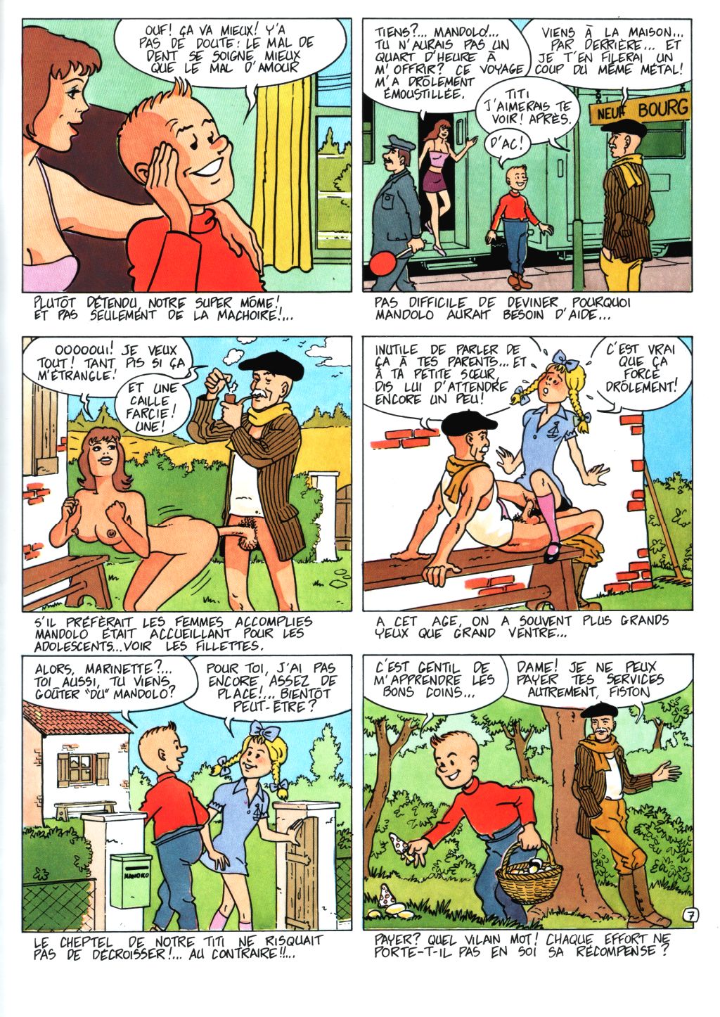 Titi Fricoteur 2: Le Coq du Village page 11 full