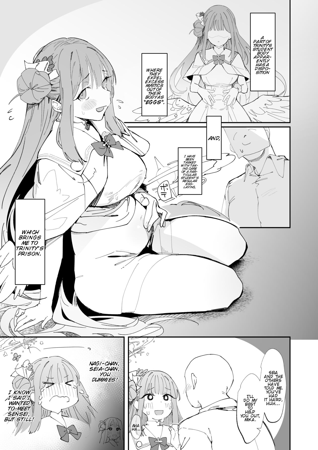 Mika to Hajimete no Kyoudou Sagyou | Working With Mika For The First Time page 3 full
