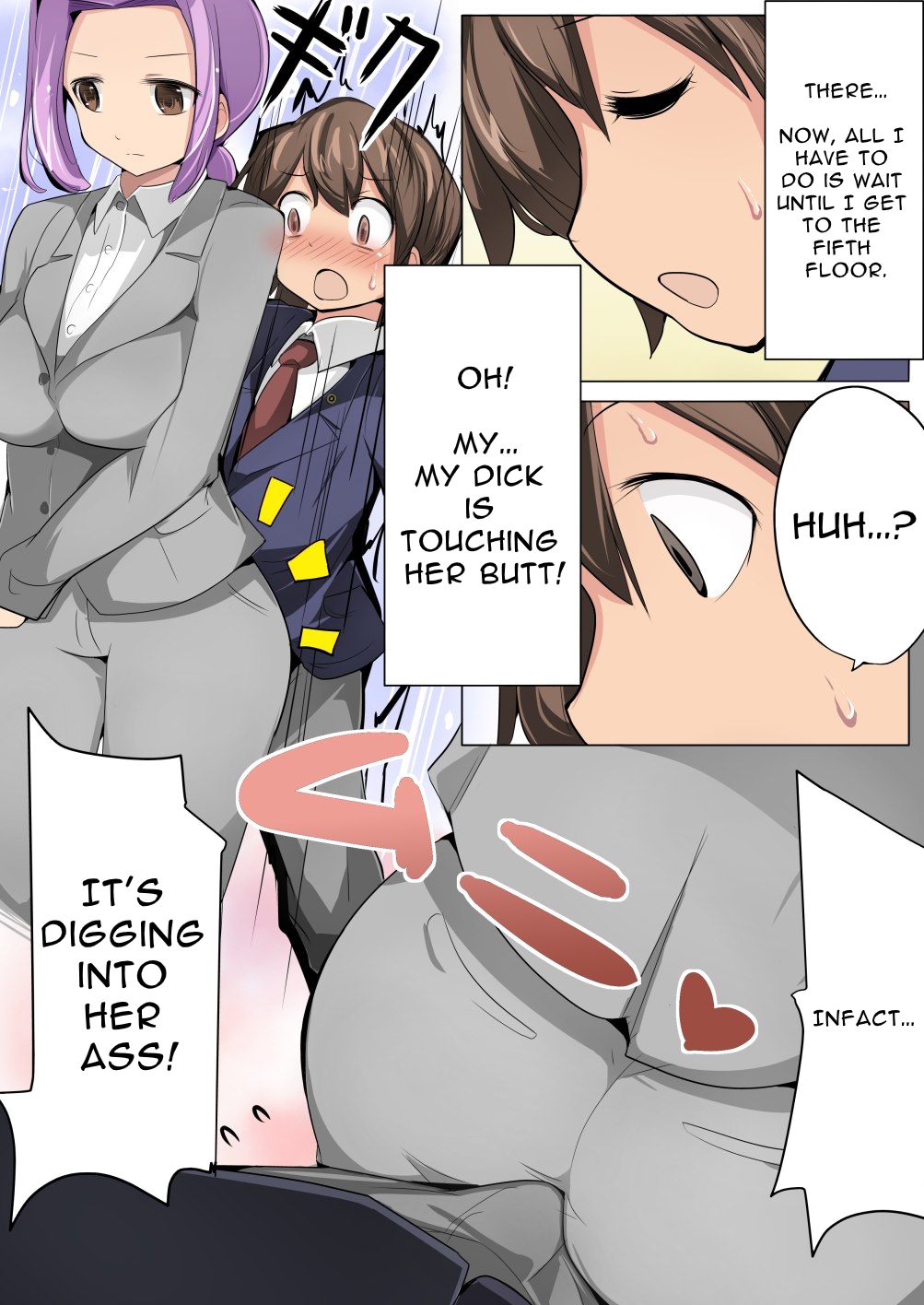 Chou Micchaku! Harem Elevator | Close Quarters! Harem Elevator page 6 full