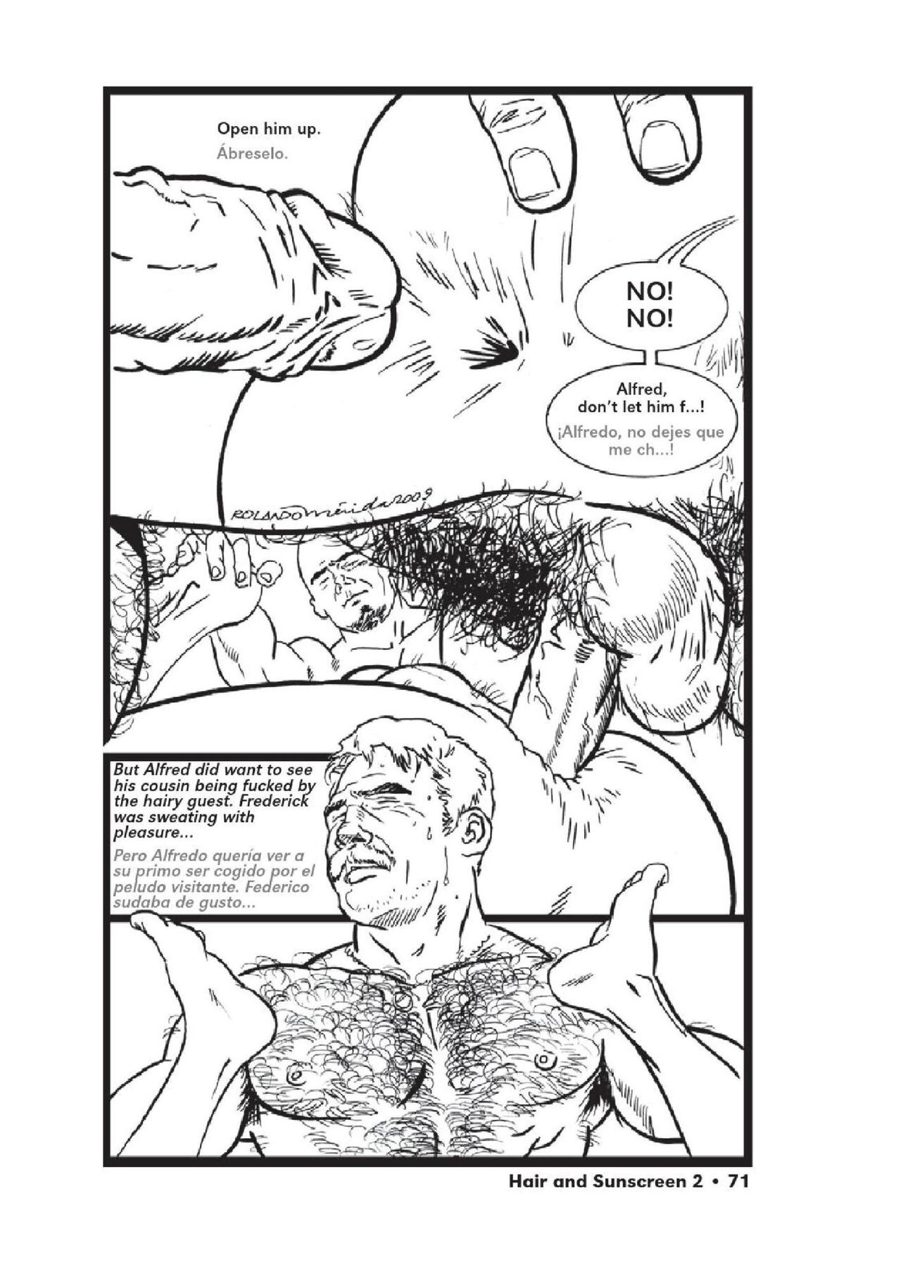 Hair and Sunscreen 1-2 ~ Pelos y Bronceador 1-2 page 12 full