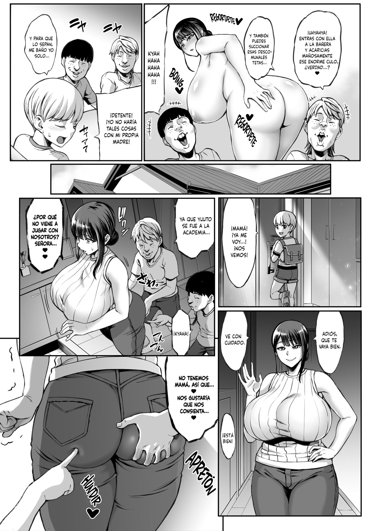 Omae no Kaa-chan Ikutoki no Kao Sugee Busu da zo w | La Cara de tu Madre cuando se viene es jodidamente Horrible page 5 full
