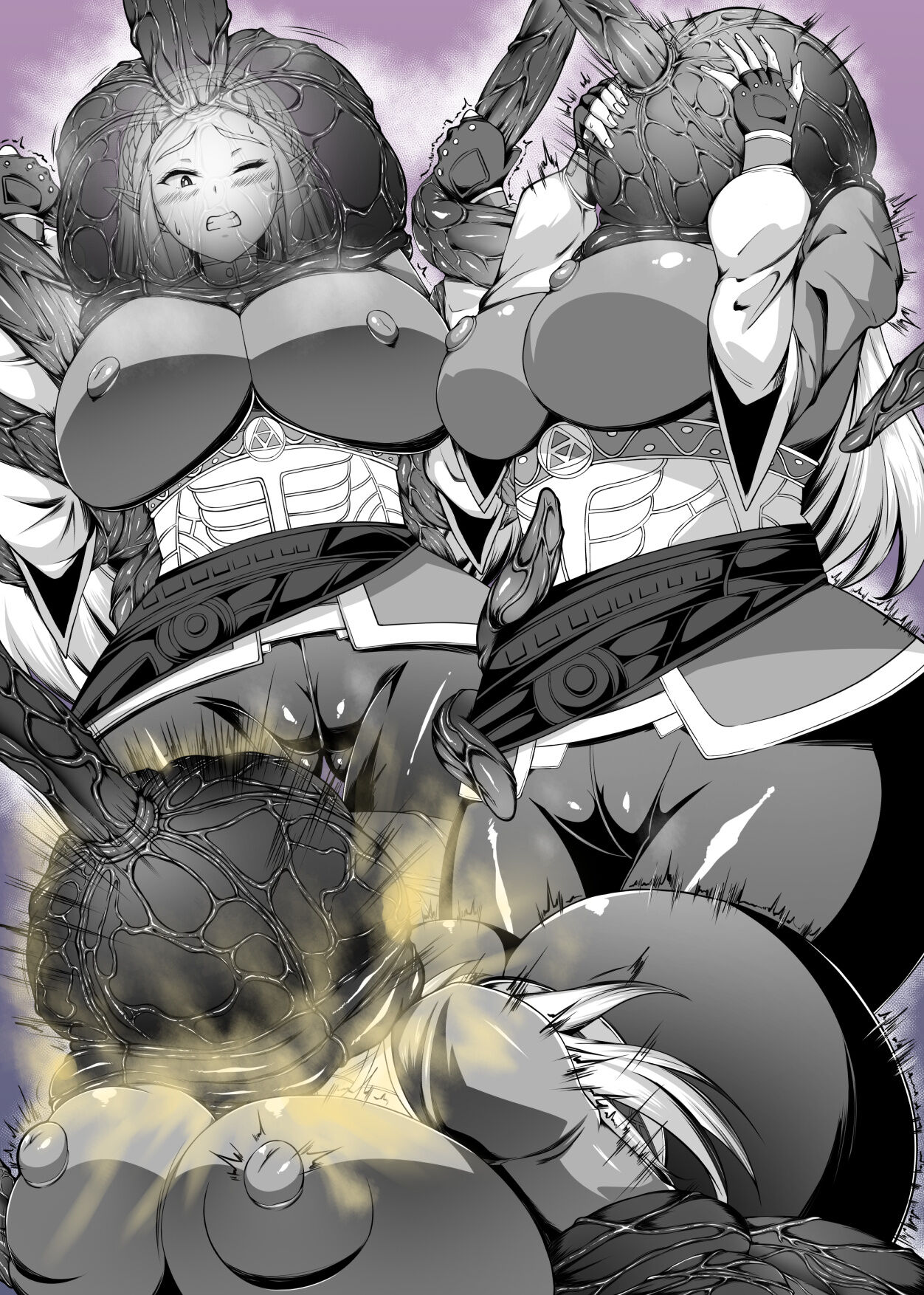 姫の触手ケツアクメ page 7 full