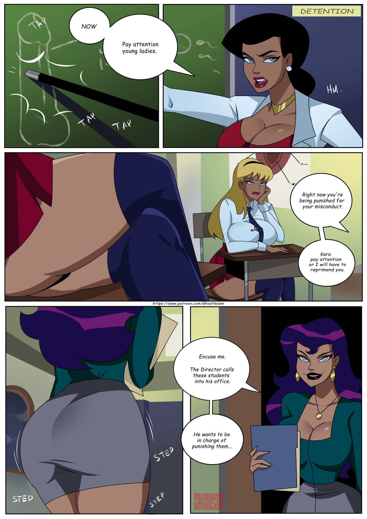 Hot Lessons: Chapter 1 page 2 full